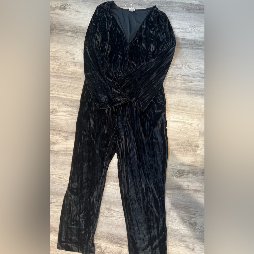 A New Day Velvet Jumpsuit